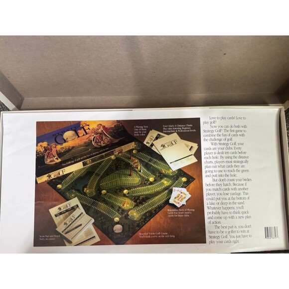 1990 Strategy Golf Board Game - Picture 4 of 5